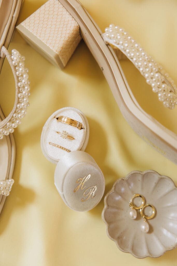 San Antonio Wedding Photogratpher photographing details.